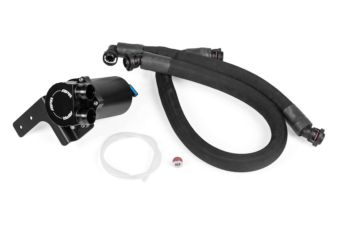 Apr Catch Can, For Storing Excess Oil, Black, Billet Aluminum – MS100122