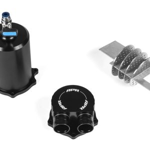 Apr Catch Can, For Storing Excess Oil, Black, Billet Aluminum – MS100122