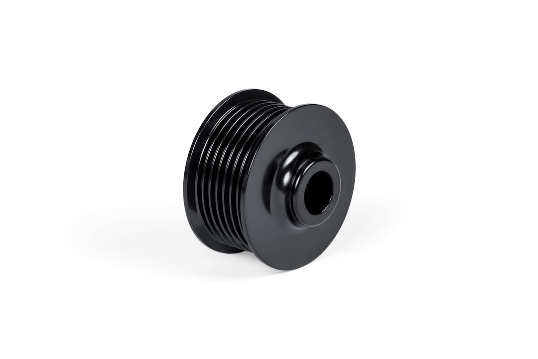 Apr Supercharger Pulley, 57.75 Millimeter Drive Pulley, 187 Millimeter Crank Pulley, Aluminum/ T304 Stainless Steel, Press on, With Belt – MS100184