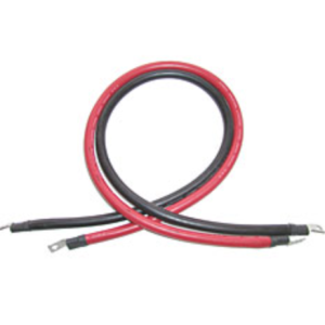 Aims Power Power Inverter Cable, Use with 3000 Watt or Smaller, 5000 Watt 24 Volt/ 6000 Watt or Any Inverter Smaller Than 250 Volt DC – CBL08FT1/0