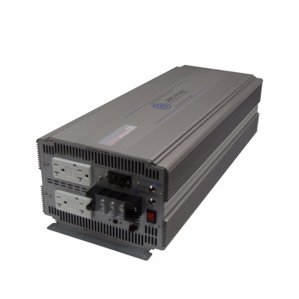 Aims Power Power Inverter, Pure Sine Wave, 12 Volt DC to 120 Volt AC, 5000 Watt, 10000 Watt Surge Capacity, 91 Percent Efficiency – PWRIG500012120S