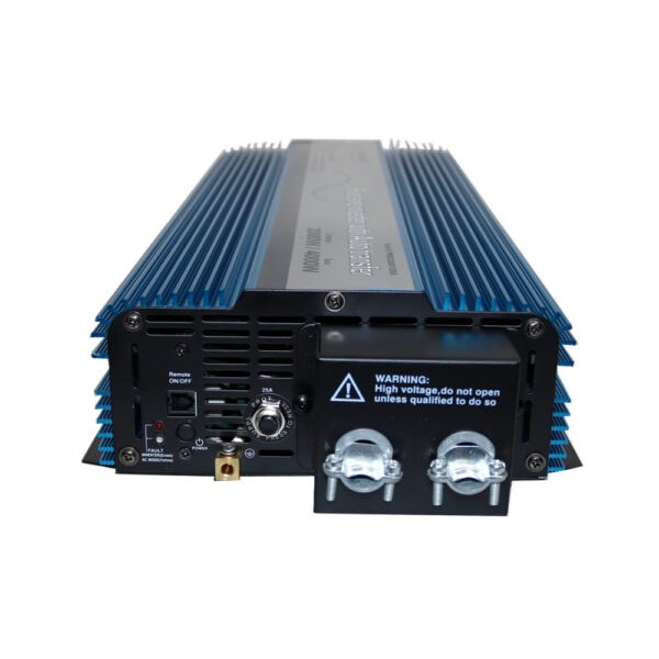 Aims Power Power Inverter, Pure Sine Wave, Inverts 12 Volt DC to 120 Volt AC, 2000 Watt, 4000 Watt Surge Capacity – PWRIX2000SUL