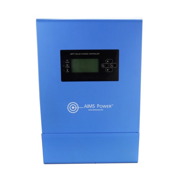 Aims Power Battery Charger Controller, For Use with Solar 12/24/36/48 Volt Sealed/ Flooded/ Lithium/ Lead/ Gel/ AGM Batteries – SCC80AMPPT
