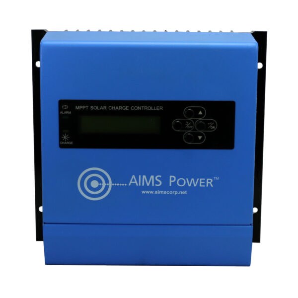 Aims Power Battery Charger Controller, For Use with Solar 12/24 Volt Sealed/ Flooded/ Lithium/ Lead/ Gel/ AGM Batteries – SCC30AMPPT