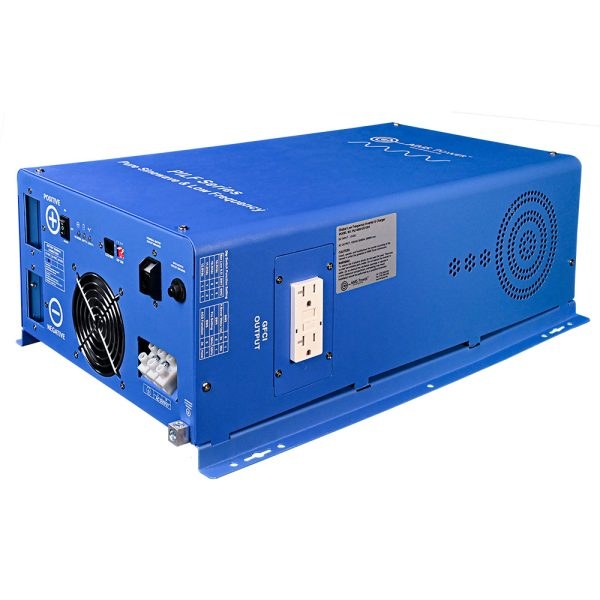 Aims Power Power Inverter, Pilf Series, Low Frequency Pure Sine, Inverts 12 Volt DC to 120 Volt AC, 4000 Watt – PILF40W12V120V