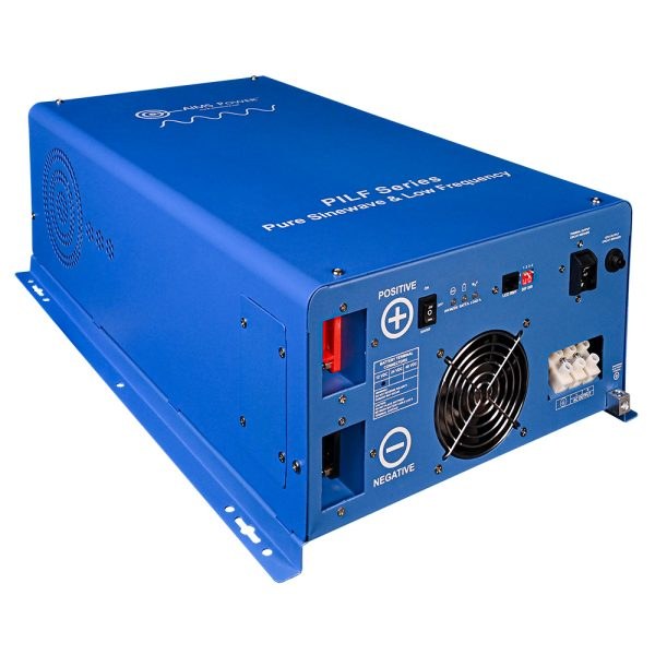 Aims Power Power Inverter, Pilf Series, Low Frequency Pure Sine, Inverts 12 Volt DC to 120 Volt AC, 4000 Watt – PILF40W12V120V