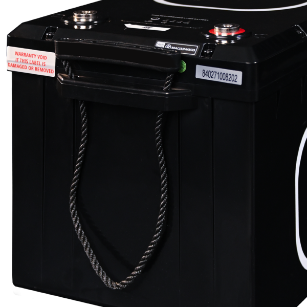 Aims Power Battery, Group 6D, 12.8 Volt, 300 Ampere Hour Capacity, M8 Threaded Stud Top Terminals, Lithium Iron Phosphate Style (LiFePO4) – LFP12V300A