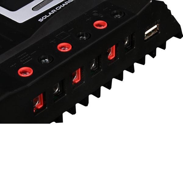 Aims Power Battery Charger Controller, For Use with Solar 12/24 Volt Lithium/ Lead/ Gel/ AGM Batteries, Digital Solar Controller – SCC30APWM
