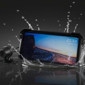 Aqua-Vu Dash Camera, The Captain, Wide Angle Lens, Dual 1080P Camera Resolution, Without G-Sensor, With GPS Tracking, Waterproof – 300-4975