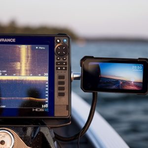 Aqua-Vu Dash Camera, The Captain, Wide Angle Lens, Dual 1080P Camera Resolution, Without G-Sensor, With GPS Tracking, Waterproof – 300-4975
