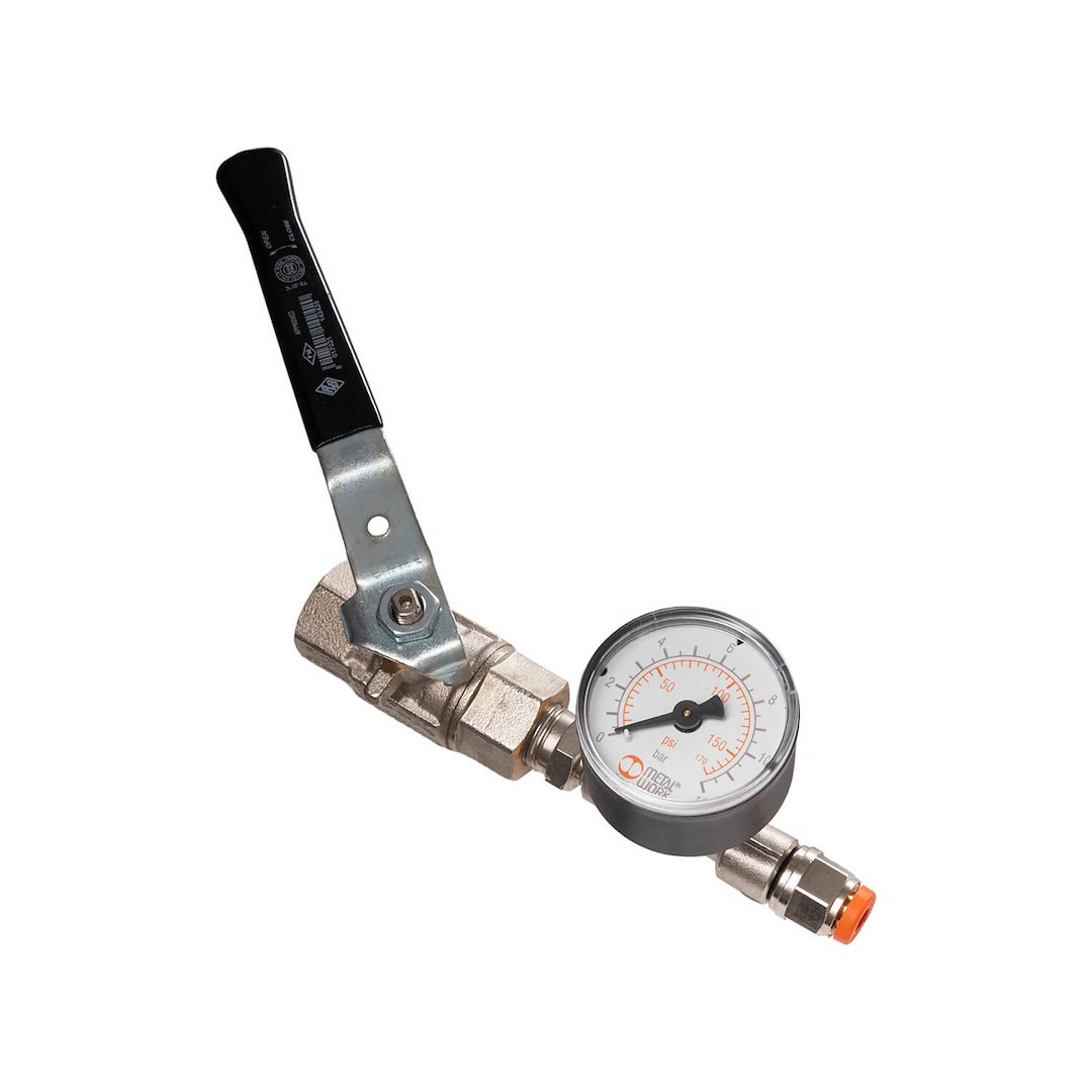 ARB 4×4 Accessories Differential Locker Test Gauge, For Use with Arb Air Locker Systems, Hand Held, 150 PSI Maximum Pressure – 0770005