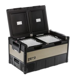 ARB 4×4 Accessories Refrigerator, Zero, Dual Compartment Adjustable for Refrigerator or Freezer Function, Portable – 10802962