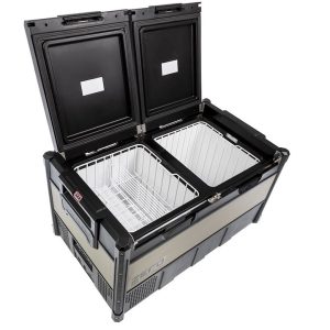 ARB 4×4 Accessories Refrigerator, Zero, Dual Compartment Adjustable for Refrigerator or Freezer Function, Portable – 10802962