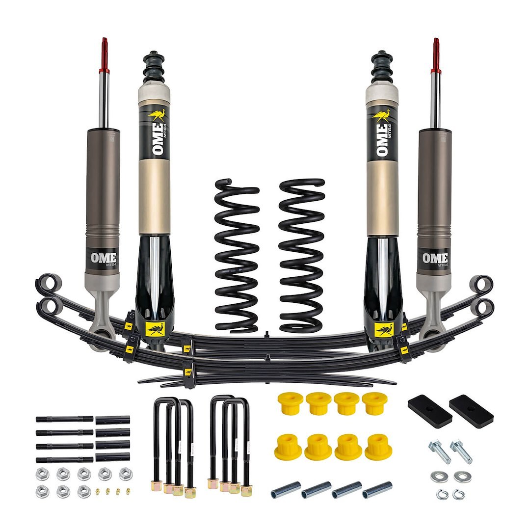 ARB 4×4 Accessories Lift Kit Suspension, MT64, 2 Inch Front Lift, 2 Inch Rear Lift, With Front and Rear MT64 Shock Absorbers IN Kit – 1104K