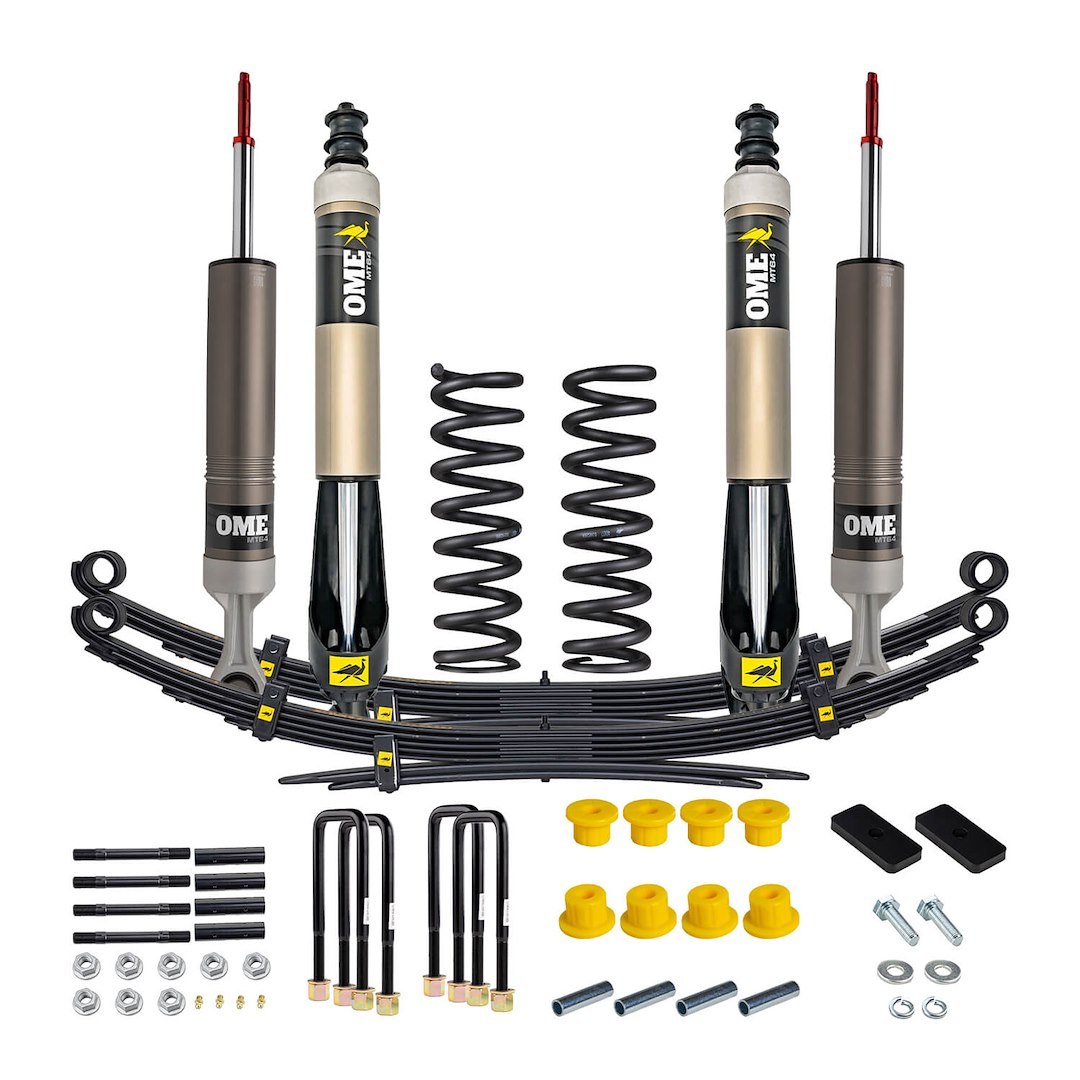 ARB 4×4 Accessories Lift Kit Suspension, MT64, 2 Inch Front Lift, 2 Inch Rear Lift, With Front and Rear MT64 Shock Absorbers IN Kit – 1110K