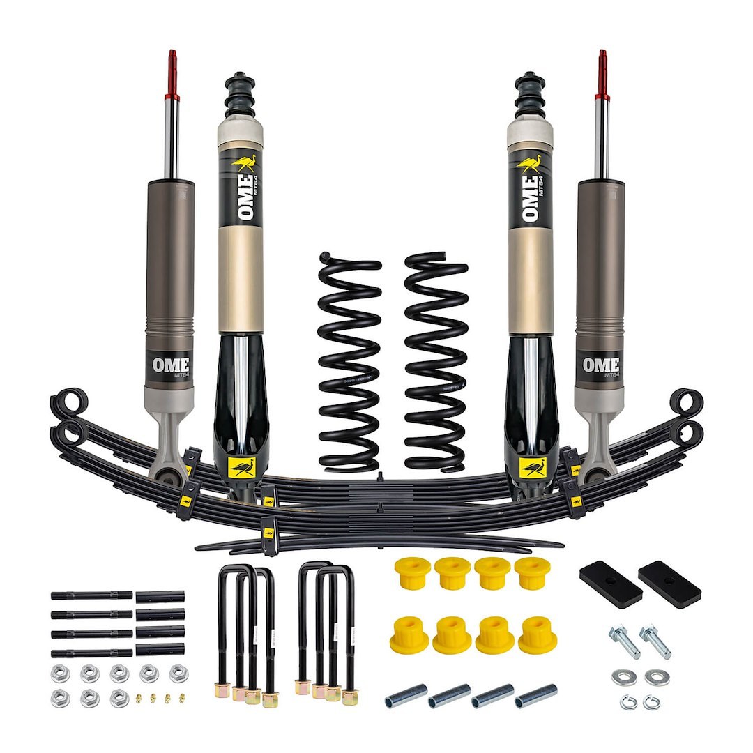 ARB 4×4 Accessories Lift Kit Suspension, MT64, 2 Inch Front Lift, 2 Inch Rear Lift, With Front and Rear MT64 Shock Absorbers IN Kit – 1111K