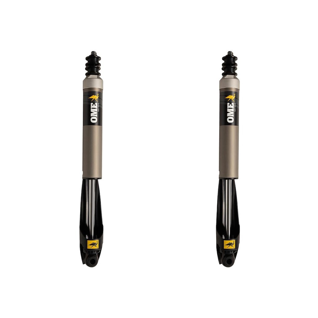 ARB 4×4 Accessories Shock Absorber, MT64, Hydraulic, Without External Reservoir, Non Adjustable Valving, With Rock Guard, Gray and Black – 1118K