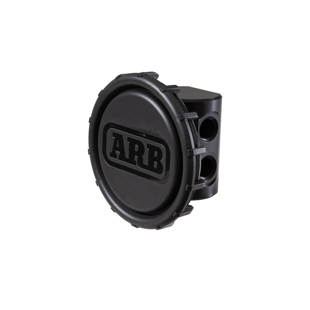 ARB 4×4 Accessories Differential Housing Breather, Remote Mounted Aftermarket, Aluminum Manifold/ Plastic Housing, 4 Breather Ports – 170112