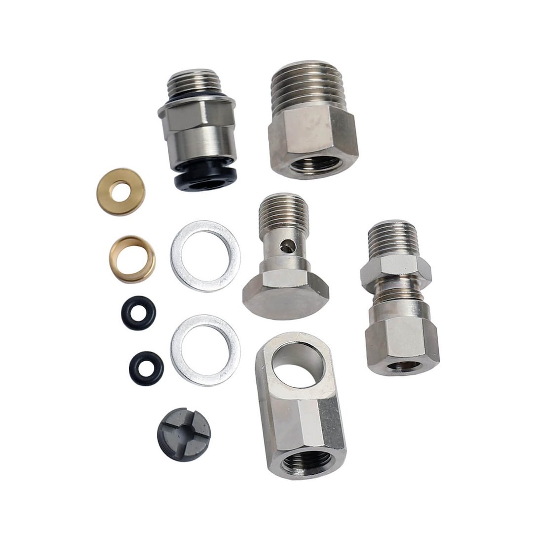 ARB 4×4 Accessories Differential Lock Sensor Connector, For Use with Arb Air Lockers with 3-1/2 Milimeter Copper Line – 170114
