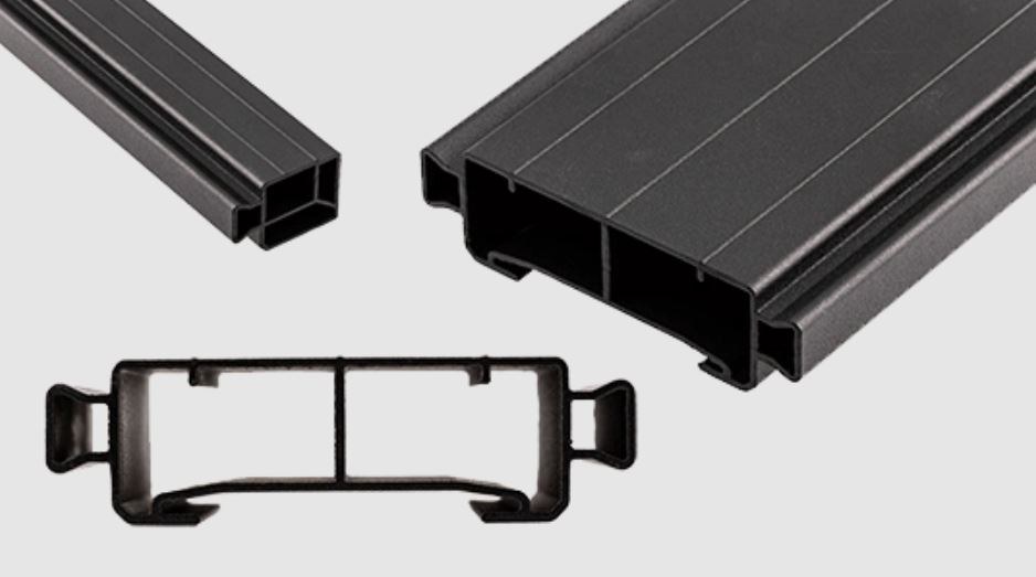 ARB 4×4 Accessories Roof Basket Flooring, Base Rack, For Use with Arb Installation Kit, Painted, Black, Aluminum – 1770060