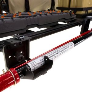 ARB 4×4 Accessories Jack Mount, Hi Lift Jack, Mounts to Roof Basket, Black, Steel, With Handle Isolator – 1780280