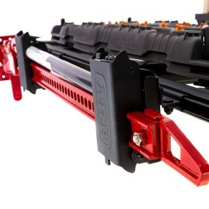 ARB 4×4 Accessories Jack Mount, Hi Lift Jack, Mounts to Roof Basket, Black, Steel, With Handle Isolator – 1780280