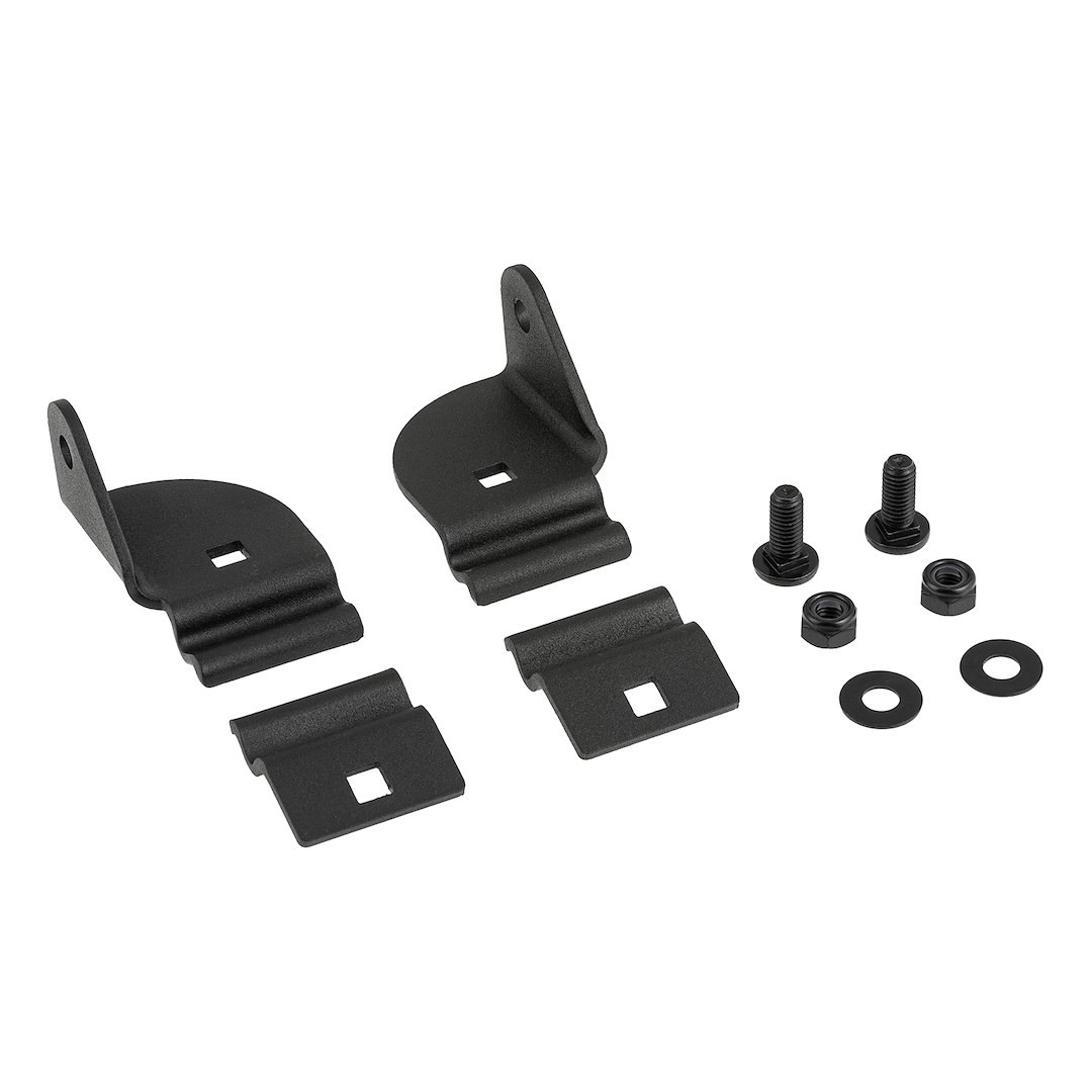 ARB 4×4 Accessories Roof Basket Light Mount, Base Rack, For Use with Arb Base Rack, Black, Set of 2, Over Rail Mount – 1780480