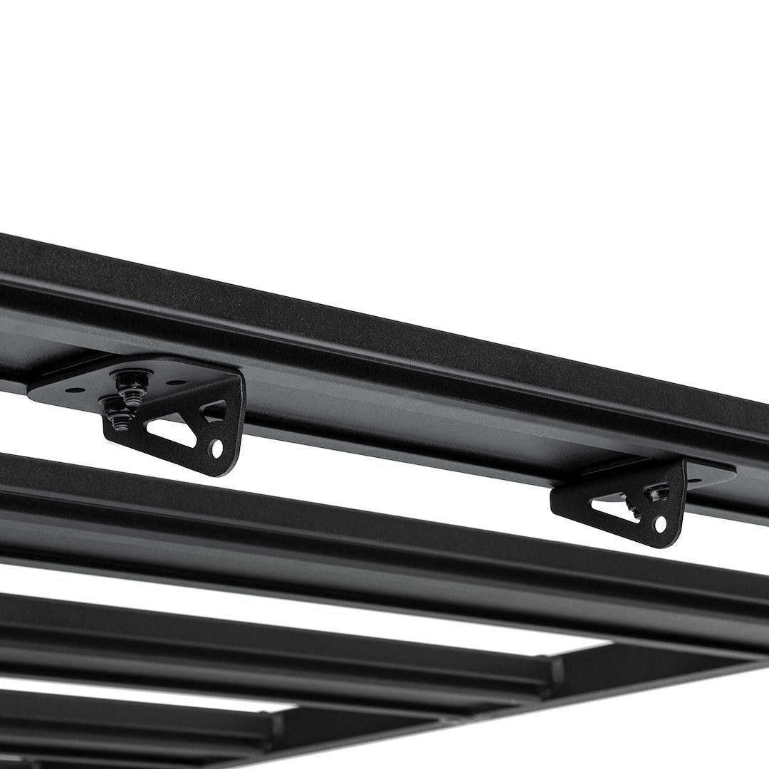 ARB 4×4 Accessories Roof Basket Light Mount, Base Rack, For Use with Arb Base Rack, Black, Set of 2, Under Rail Mount – 1780490