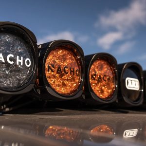 ARB 4×4 Accessories Driving/ Fog Light Mounting Bracket, Nacho, Clamp-On to Arb Base Rack, Mounts One Light, Powder Coated, Textured Black – 1780860