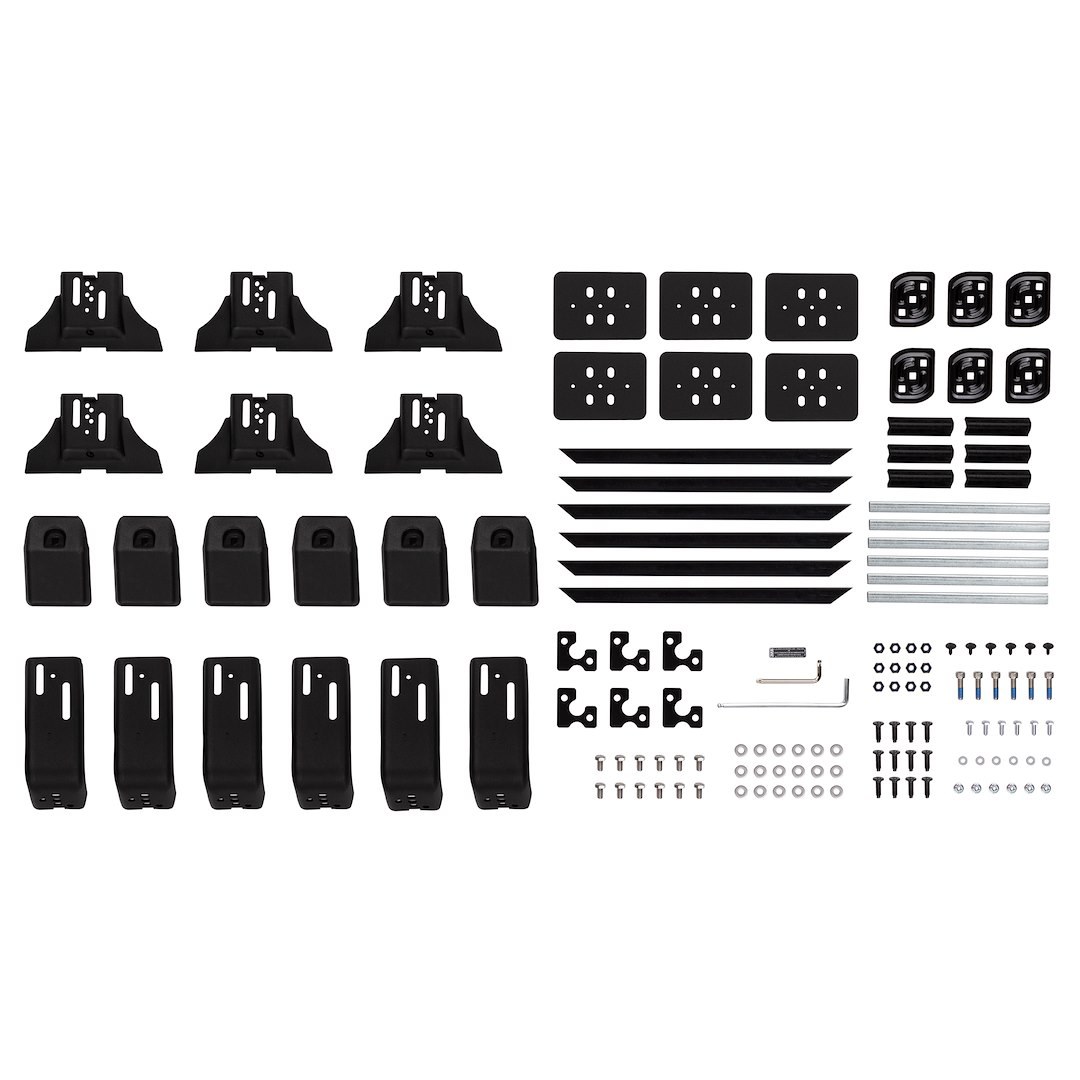 ARB 4×4 Accessories Roof Basket Mounting Kit, Base Rack, For Use with Arb Roof Basket Kit, Black – 17900010