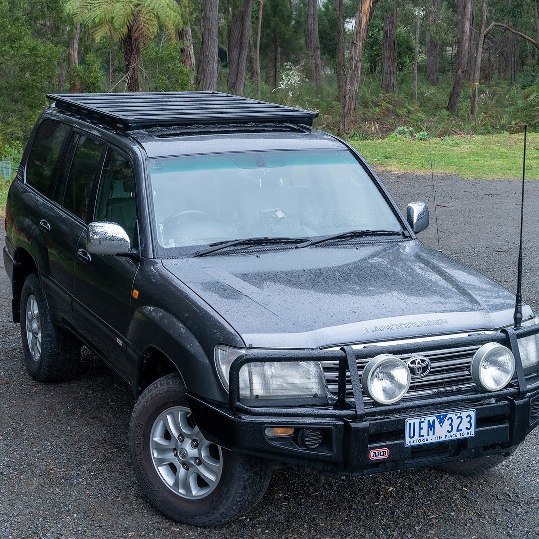 ARB 4×4 Accessories Roof Basket Mounting Kit, Base Rack, For Use with Arb Roof Basket Kit, Black – 17913010