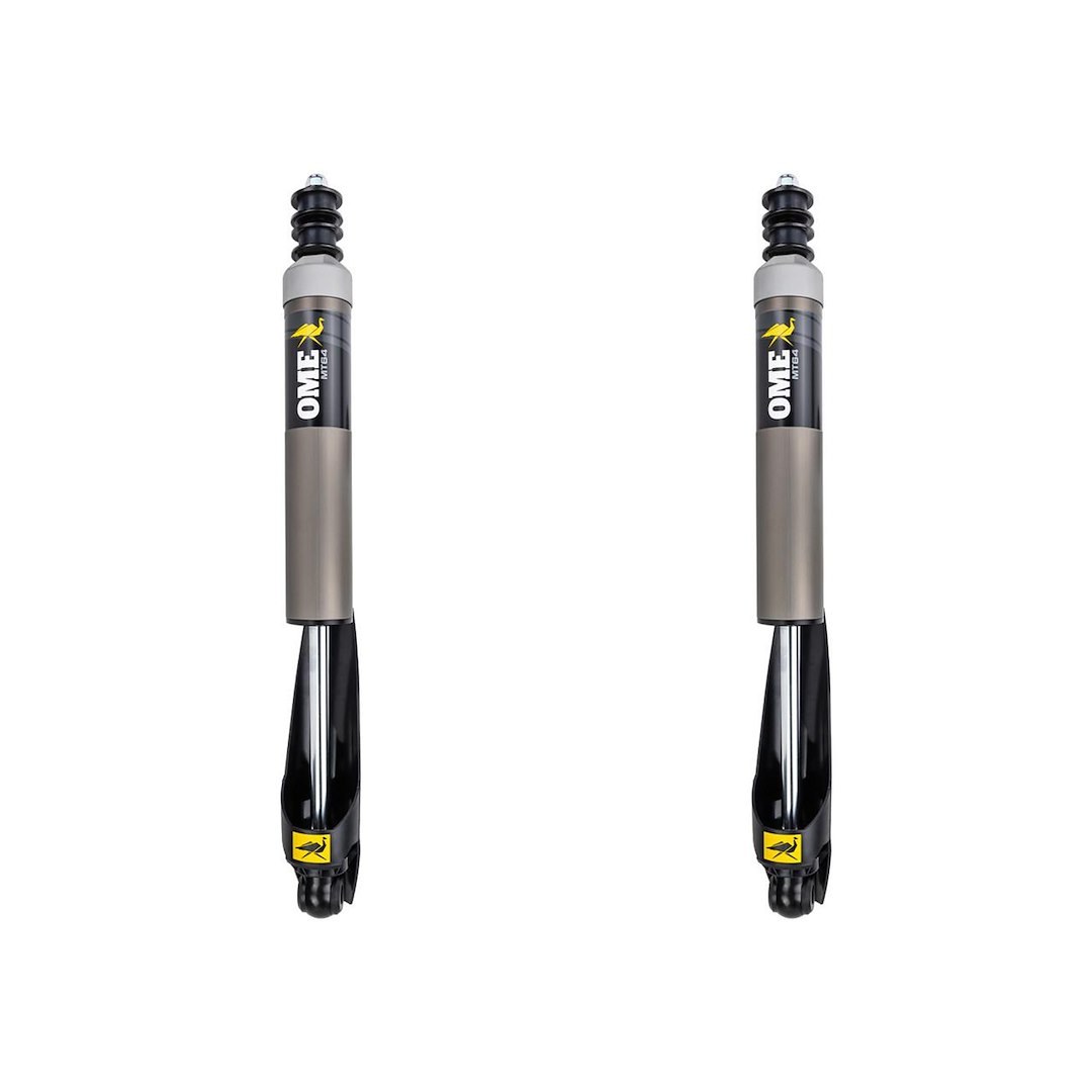 ARB 4×4 Accessories Shock Absorber, MT64, Hydraulic, Without External Reservoir, Non Adjustable Valving, With Rock Guard, Gray and Black – 3107K