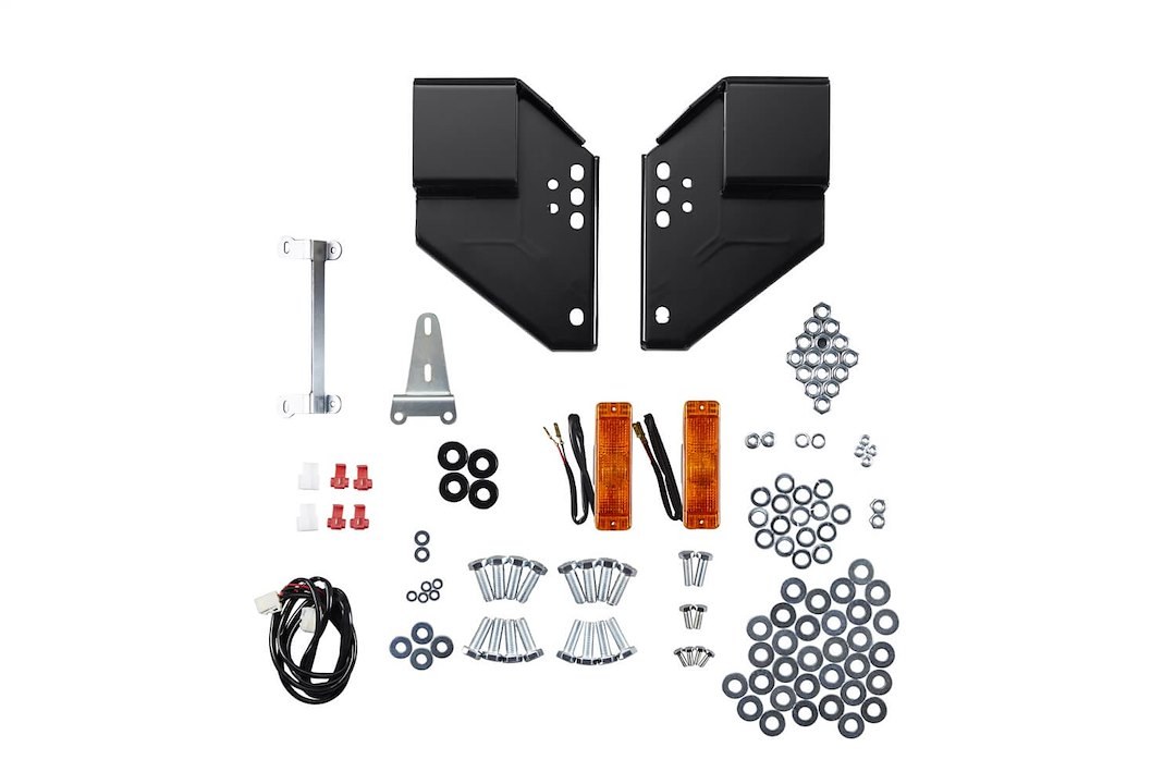 ARB 4×4 Accessories Bumper, One Piece Design, Mounting Hardware Included, With Grille/ Headlight Guard, With Recessed Winch Mount – 3410100B