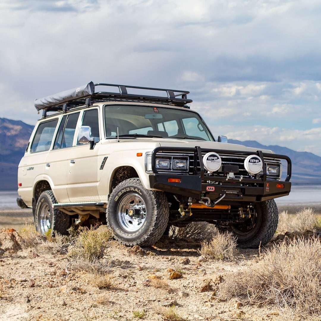 ARB 4×4 Accessories Bumper, One Piece Design, Mounting Hardware Included, With Grille/ Headlight Guard, With Recessed Winch Mount – 3410100B