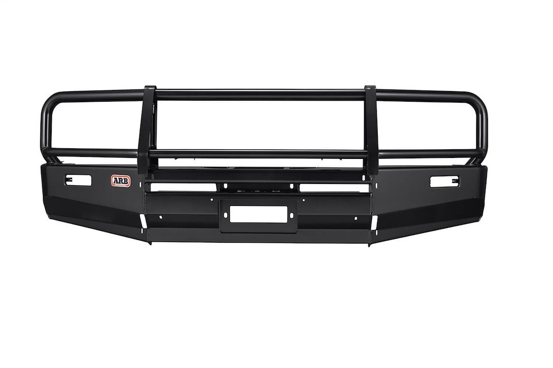 ARB 4×4 Accessories Bumper, Deluxe Bar, One Piece Design, Mounting Hardware Included, With Grille/ Headlight Guard – 3413050