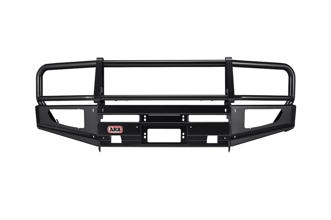 ARB 4×4 Accessories Bumper, Deluxe Bar, One Piece Design, Mounting Hardware Included, With Grille/ Headlight Guard – 3413190