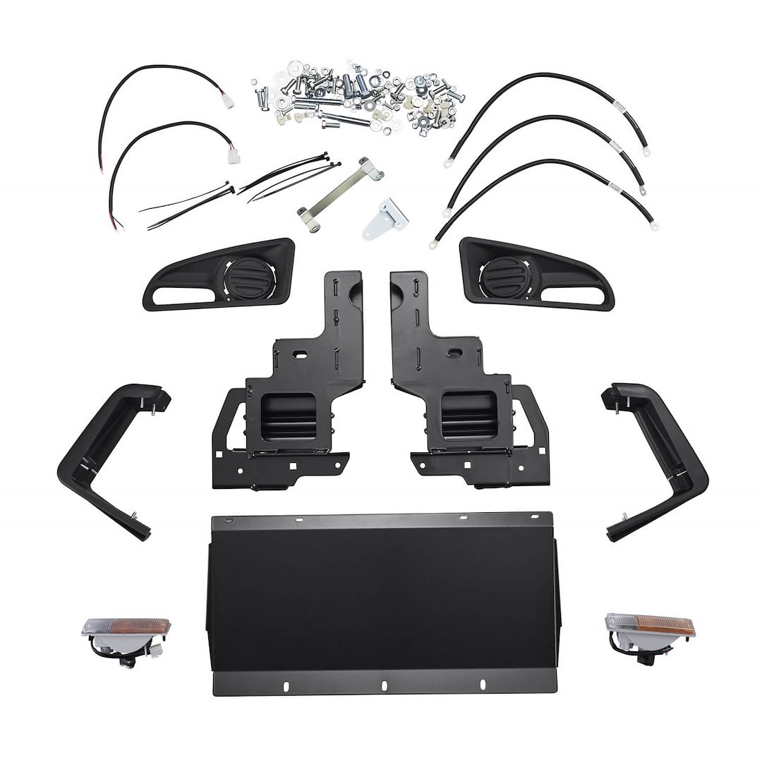 ARB 4×4 Accessories Bumper, Deluxe Bar, One Piece Design, Mounting Hardware Included, With Grille/ Headlight Guard – 3413190
