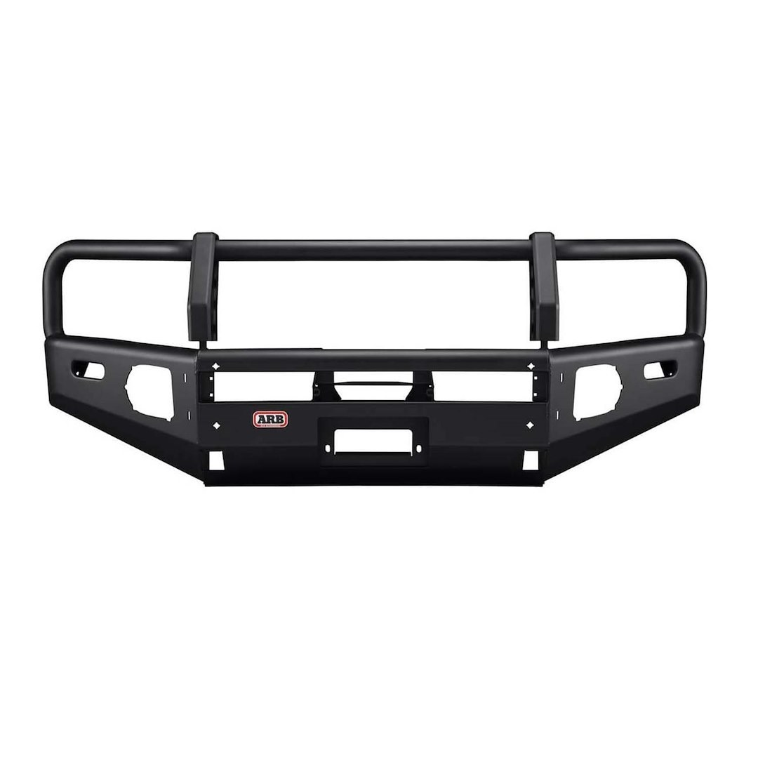 ARB 4×4 Accessories Bumper, Summit Bar, One Piece Design, With Mounting Hardware, With Grille/ Headlight Guard, With Internal Winch Mount – 3415020K
