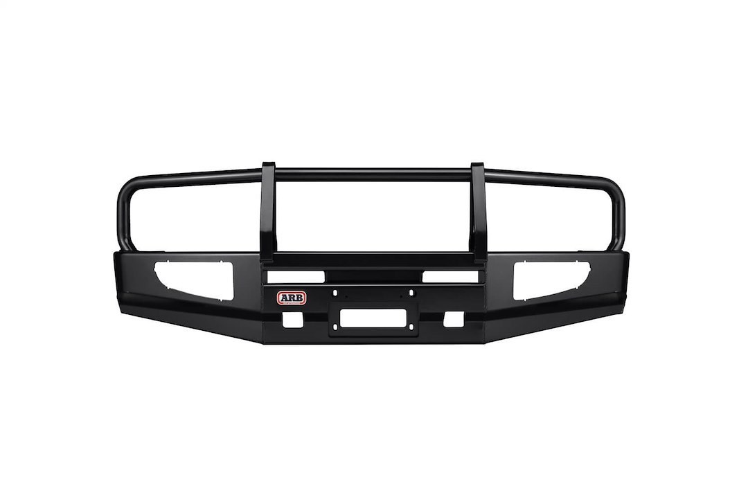 ARB 4×4 Accessories Bumper, Deluxe Bar, One Piece Design, Mounting Hardware Required, With Grille/ Headlight Guard – 3420210