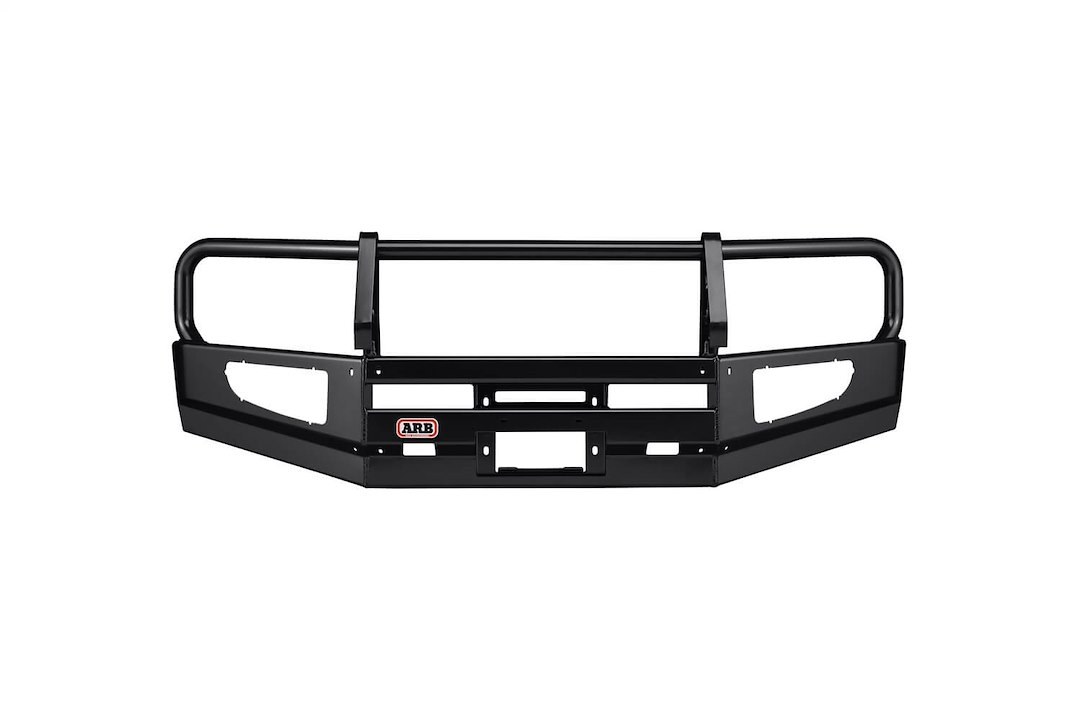 ARB 4×4 Accessories Bumper, One Piece Design, Mounting Hardware Included, With Grille/ Headlight Guard, With Internal Winch Mount – 3421520B