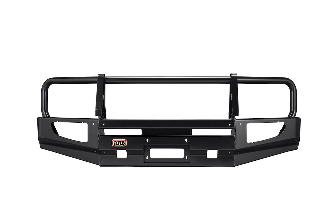 ARB 4×4 Accessories Bumper, One Piece Design, Mounting Hardware Included, With Grille/ Headlight Guard, With Internal Winch Mount – 3421530