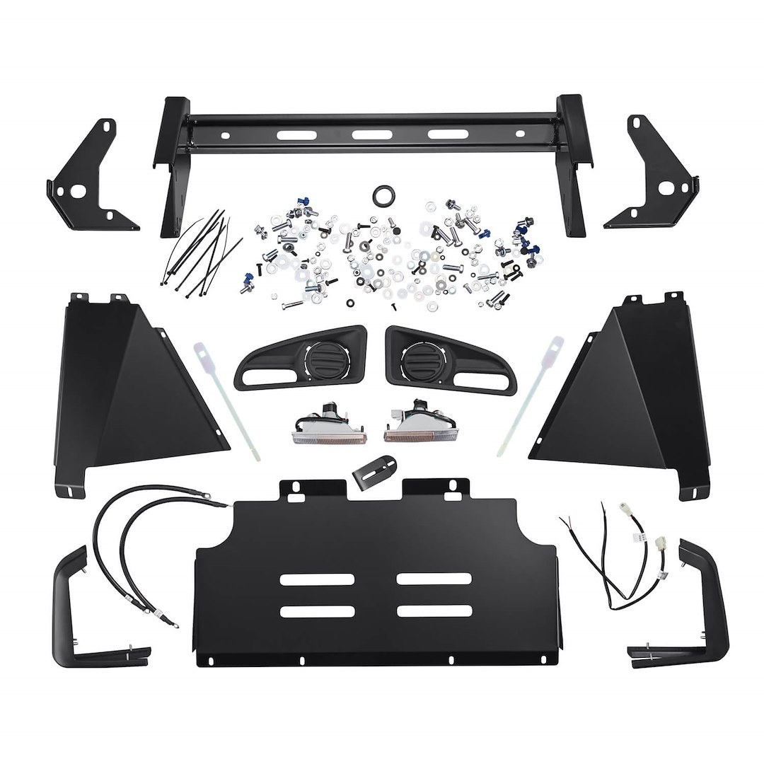 ARB 4×4 Accessories Bumper, One Piece Design, Mounting Hardware Included, With Grille/ Headlight Guard, With Internal Winch Mount – 3421530