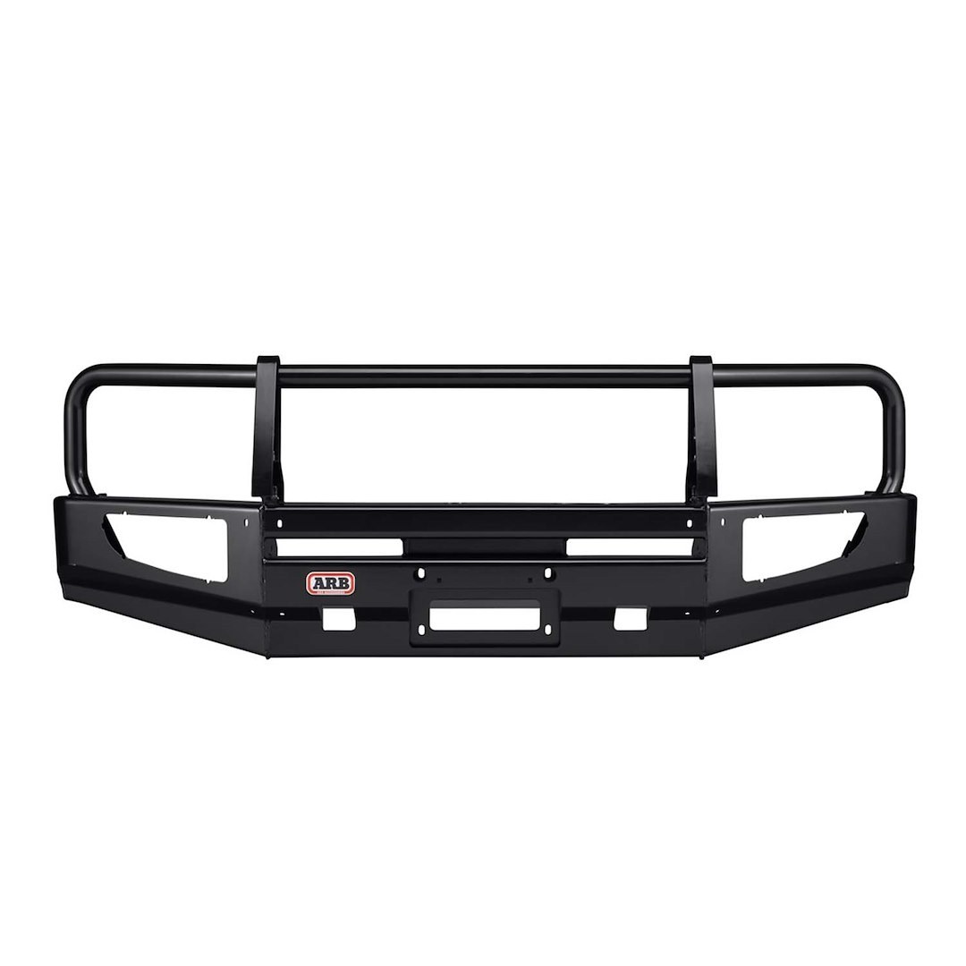 ARB 4×4 Accessories Bumper, One Piece Design, Mounting Hardware Included, With Grille/ Headlight Guard, With Internal Winch Mount – 3421540B