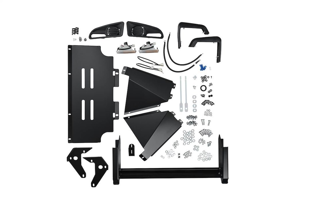 ARB 4×4 Accessories Bumper, One Piece Design, Mounting Hardware Included, With Grille/ Headlight Guard, With Internal Winch Mount – 3421540B
