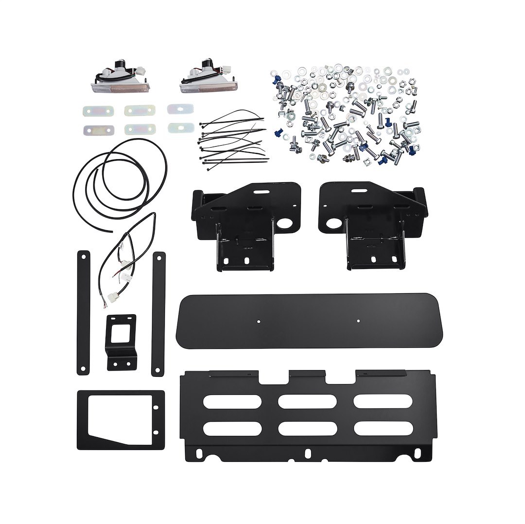 ARB 4×4 Accessories Bumper, Deluxe Bar, One Piece Design, Mounting Hardware Included, With Grille/ Headlight Guard – 3436030