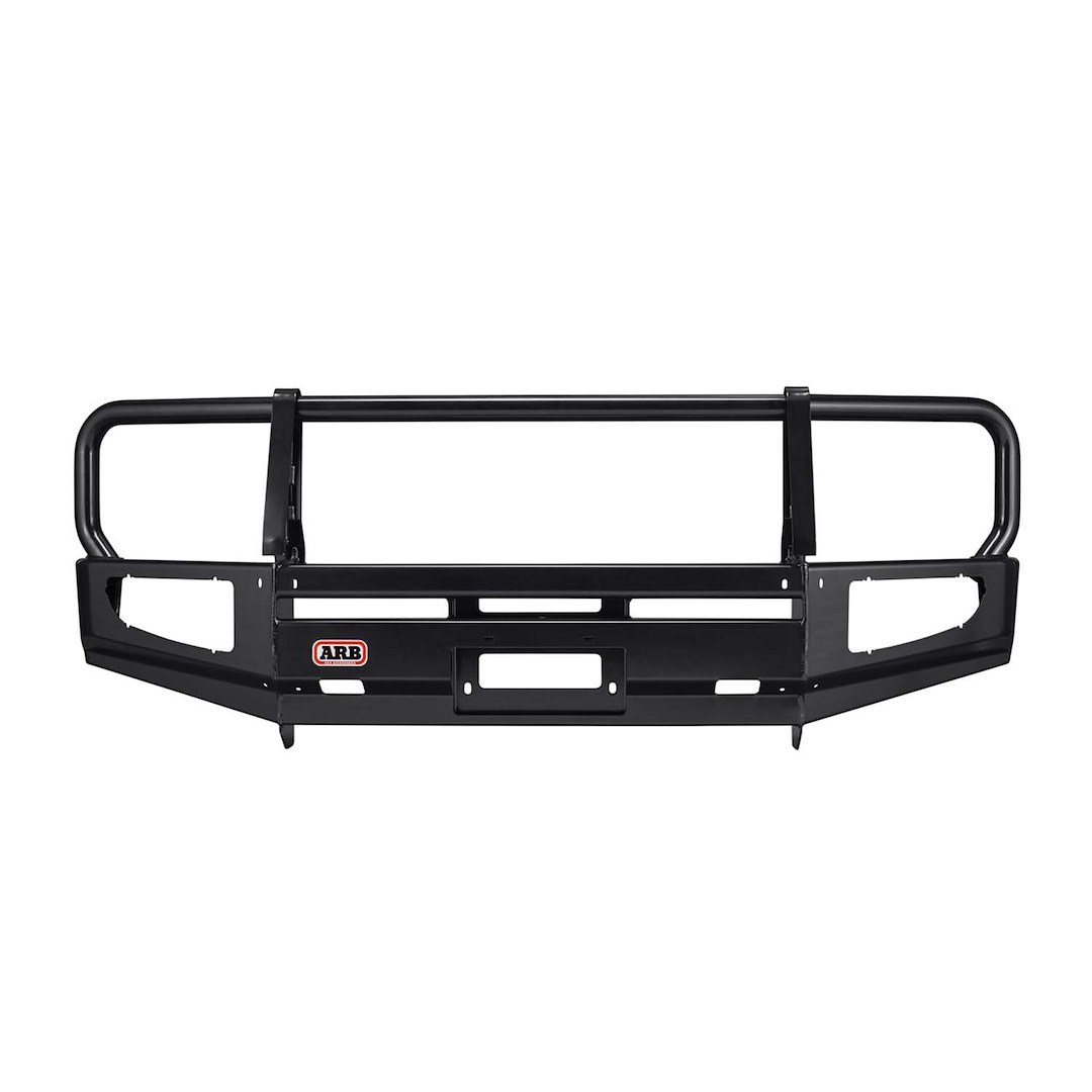 ARB 4×4 Accessories Bumper, One Piece Design, Mounting Hardware Included, With Grille/ Headlight Guard, With Internal Winch Mount – 3438320B