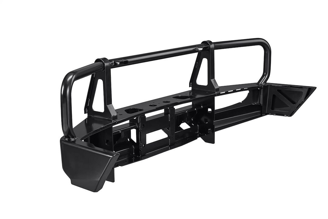ARB 4×4 Accessories Bumper, One Piece Design, Mounting Hardware Included, With Grille/ Headlight Guard, With Internal Winch Mount – 3438320B
