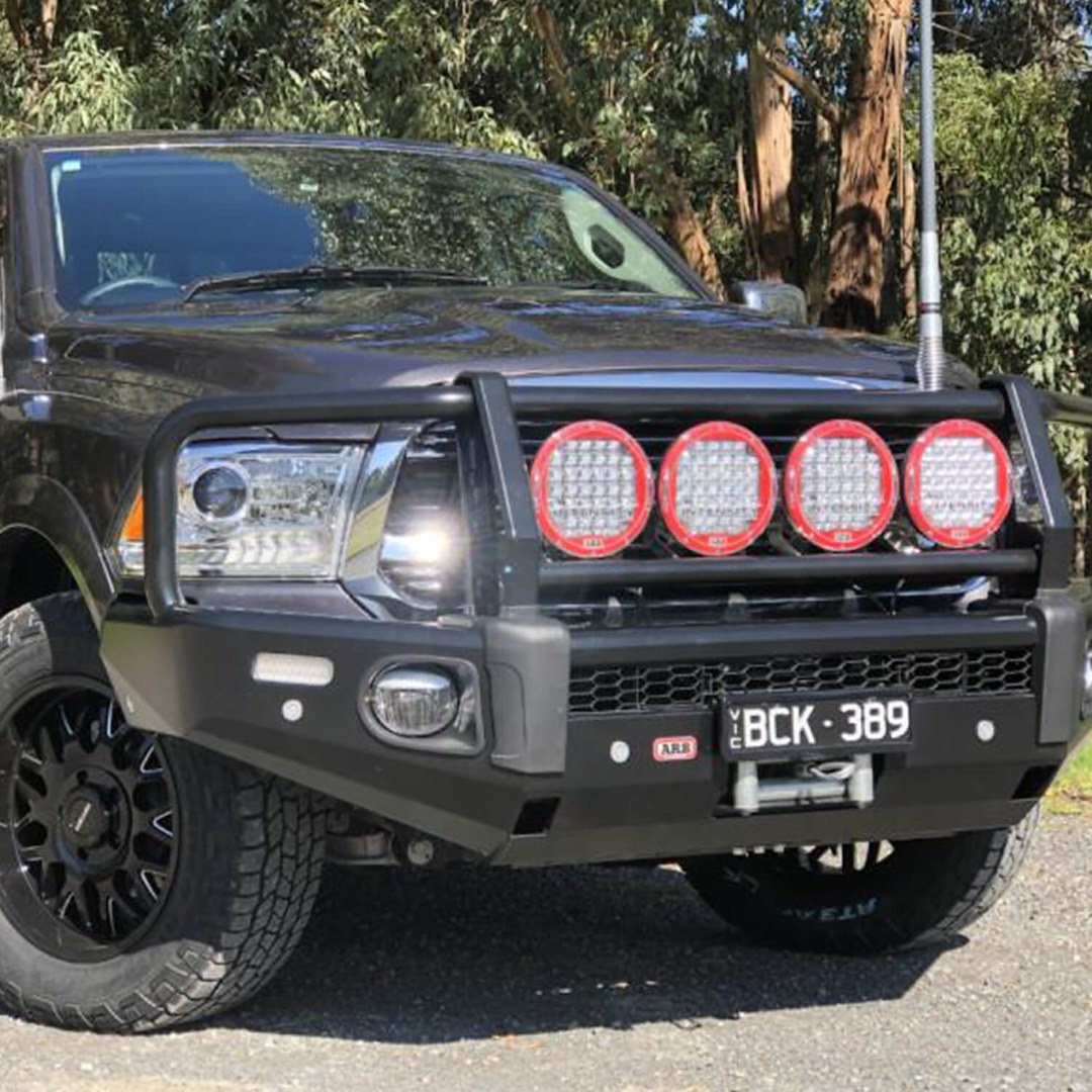 ARB 4×4 Accessories Bumper Component, One Piece Design, Mounting Hardware Not Included, With Grille/ Headlight Guard – 3452040