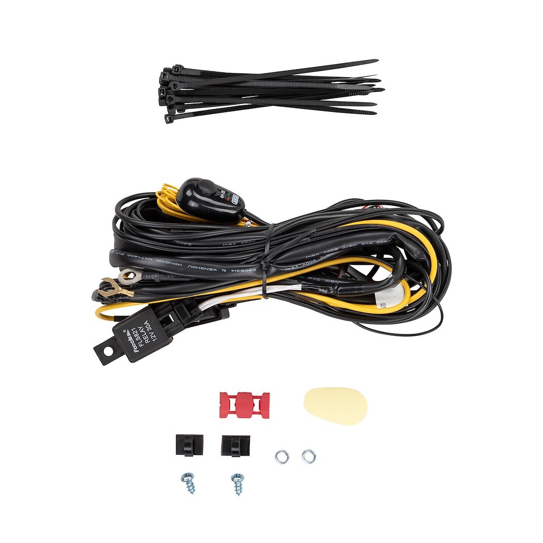 ARB 4×4 Accessories Driving/ Fog Light Wiring Harness, Intensity, For Use with Arb AR32F/ AR32S, With Mouse Style Switch and Harness – 3500520