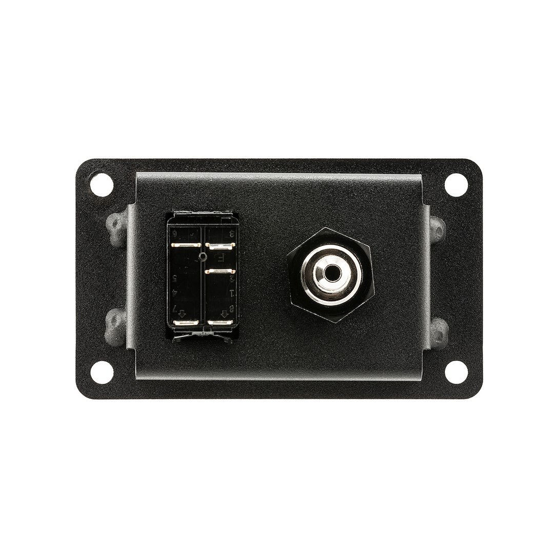 ARB 4×4 Accessories Switch Panel, Without Switch/ Coupler, Without Indicator Lights, Mounts Single Switch/ Air Hose Coupler, Black Panel – 3501050